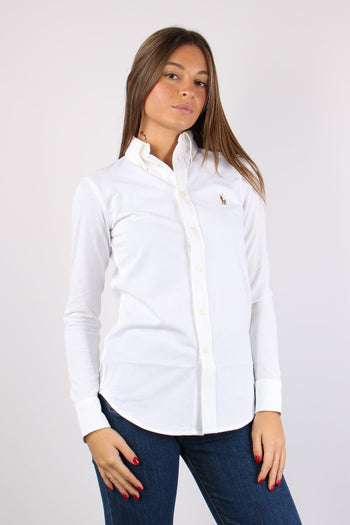 Camicia Oxford Basica White - 5