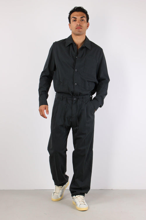Canoa Pantalone Laccio Nero
