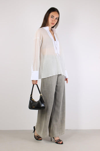 Camicia Chiusura Fiocco White - 6