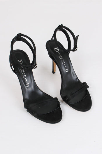 Decollete Raso Fiocco Nero - 4