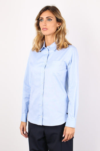 Piadena Camicia Cotone Azzurro - 5