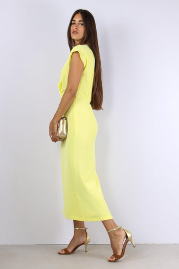 Abito Cadi Incrocio Giallo - 4