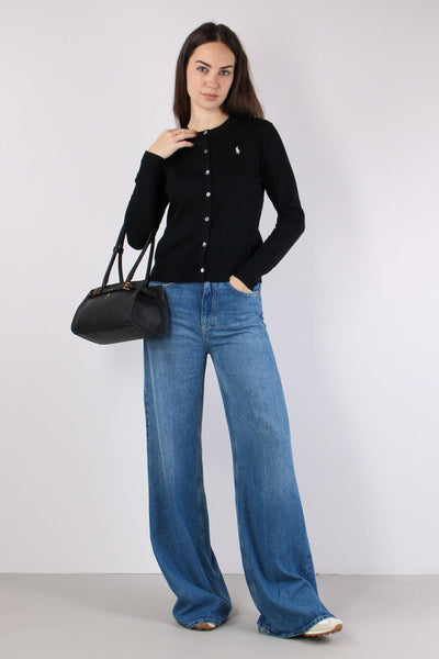Cardigan Cotone Polo Black