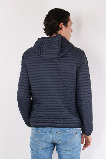 Piumino Cappuccio 100 Grammi Navy - 4