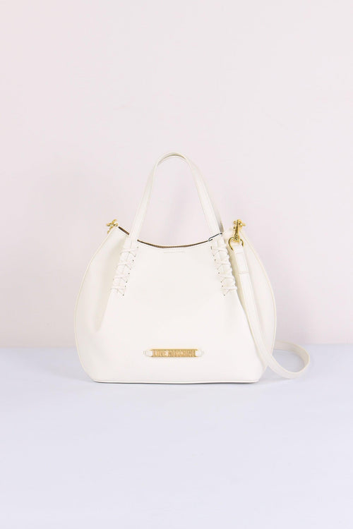 Borsa 2 Manici Intreccio Bianco