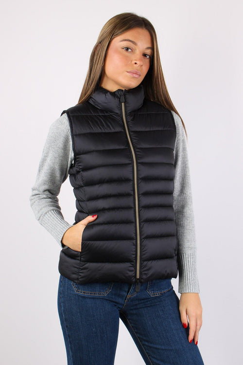 Lynn Gilet Piuma Black