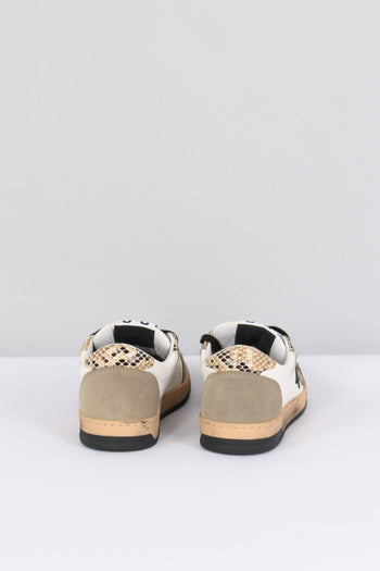 Sneakers Week Star Pitone Bianco/nero - 3