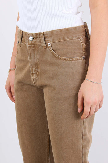 Denim Boyfriend Resinato Biscotto - 7