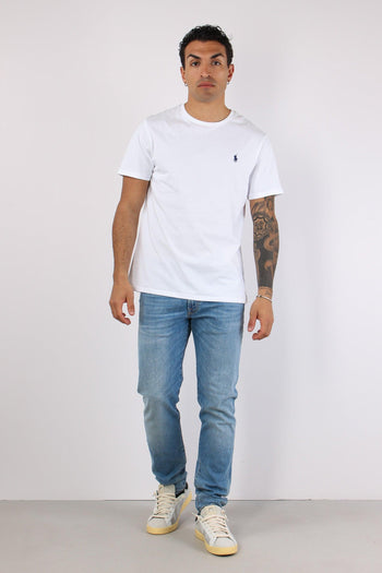 T-shirt Slim Fit Jersey White - 2
