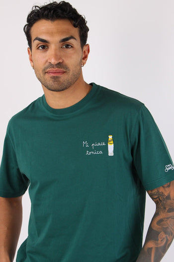 T-shirt Scritta Ricami Tonica - 6