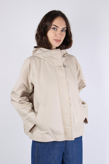 Cappa Nylon Cappuccio Sabbia - 7