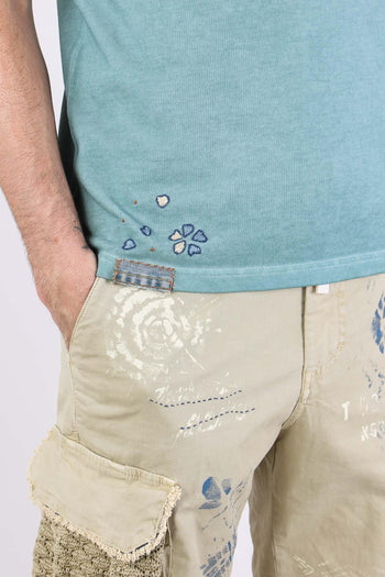 Polo Ricami Fiori Goccia - 9