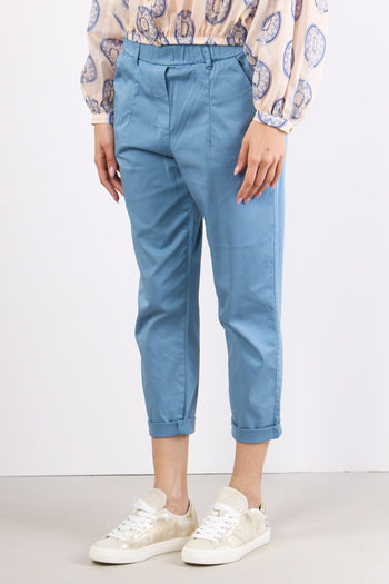 Pantalone Elastico Cotone Legg Polvere - 3