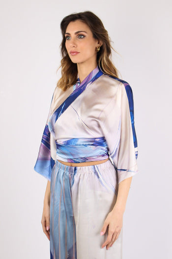 Kimono Fantasia Blu - 3