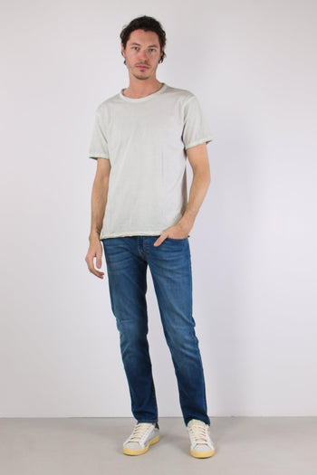 T-shirt Cotone Taglio Vivo Grey Faded - 2
