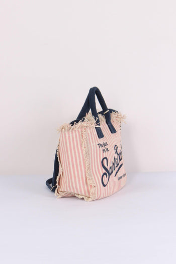 Colette Canvas Righe Rosa/blu - 6