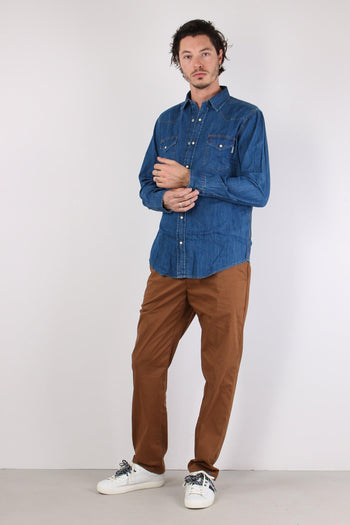 Camicia Denim Automatici Denim Medio - 5
