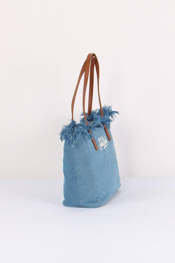 City Bag Mid Frange Denim - 7