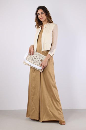 Alfio Giacca Ecopelle Tulle Butter - 5