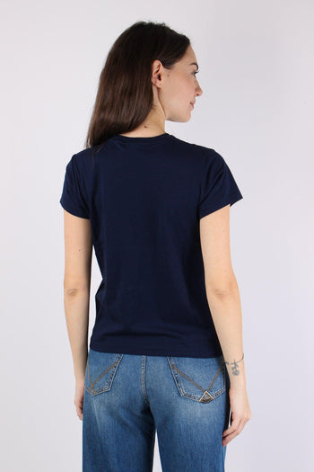 T-shirt Manica Corta Basica Cruise Navy - 4