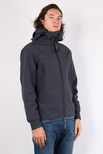 Felpa Softshell Occhiale Black Sand - 5