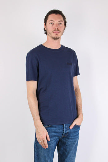 T-shirt Cotone Fiammato Logo Patch Universo - 3