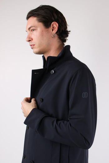 Peacot Tessuto Tecnico Navy - 6