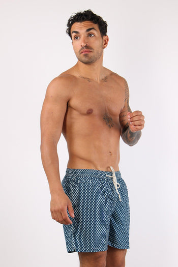 Costume Boxer Fantasia Blu - 4