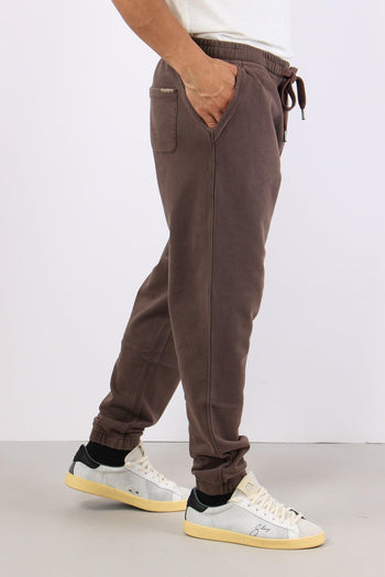 Pantalone Felpa Delavee Marrone - 6