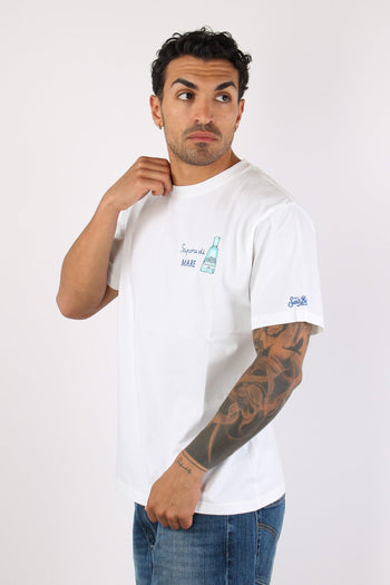 T-shirt Scritta Ricami Sapore - 3