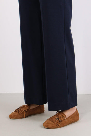 Pantalone Punto Milano Tencell Blu - 7