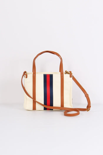 Shopping Mini Canvas Orso White - 3