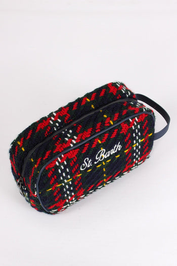 Beauty Bag Logo Tartan Maxi - 4