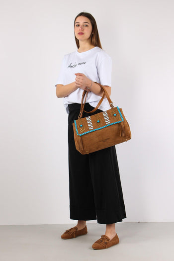 T-shirt Ricamo Anche Meno Bianco - 6