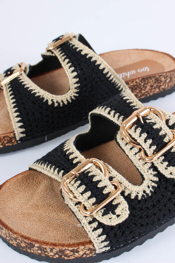 Ciabatta Impunture Black - 7