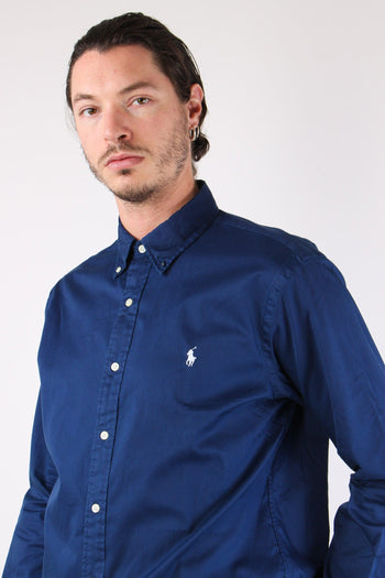 Camicia Custom Cotone Leggero Newport Navy - 7