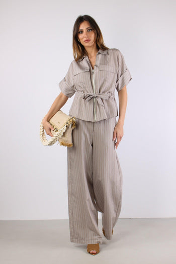 Camicia M/m Cintura Beige - 5