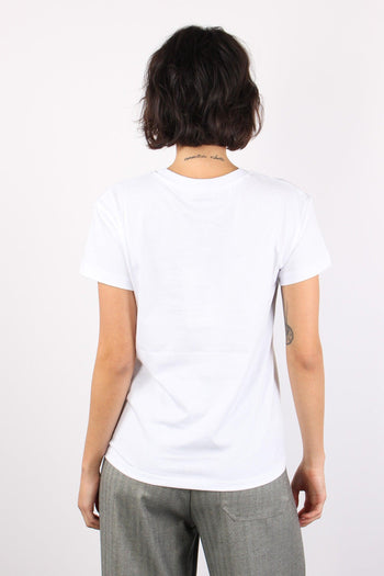 T-shirt Ricamo E Smepre Bello Bianco - 3