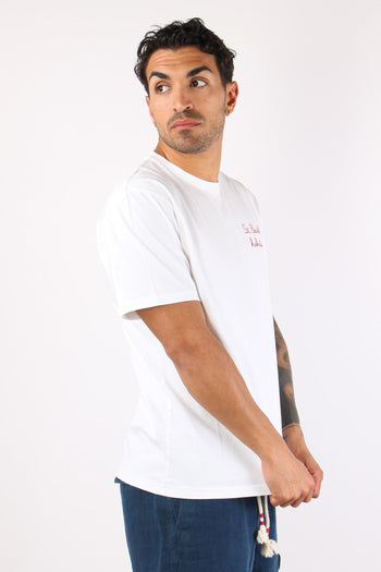 T-shirt Scritta Ricami Habitue - 3