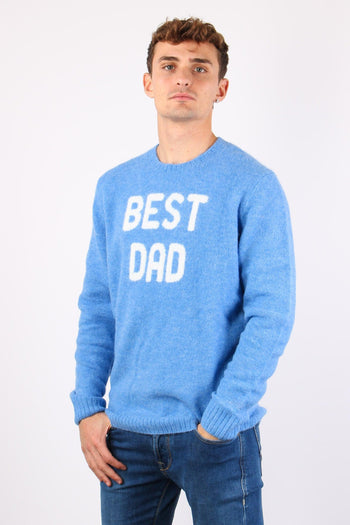 Maglia Girocollo Ricamo Stretch Best Dad - 5