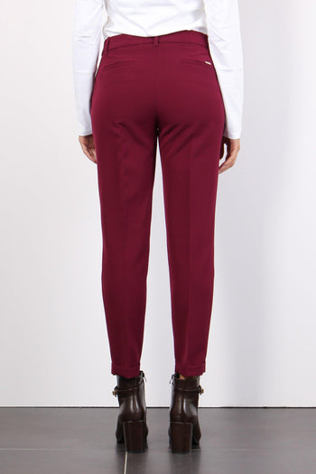 Pantalone Tessuto Tecnico Risv Wine Jet - 4