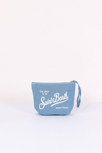 Aline Pochette Lino Denim - 4