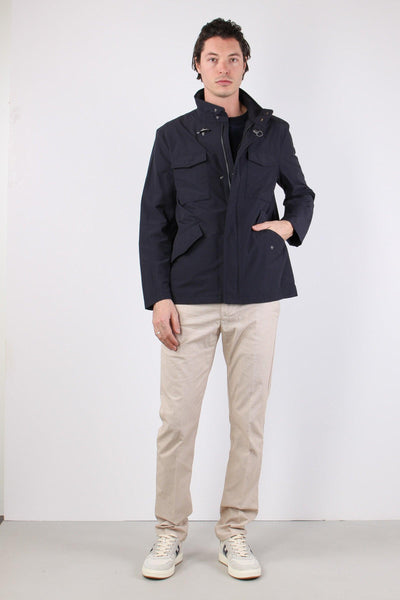 Feel Jacket Nylon Gancio Blu