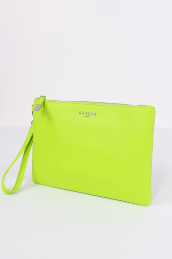 Pochette Saffiano Lime - 5