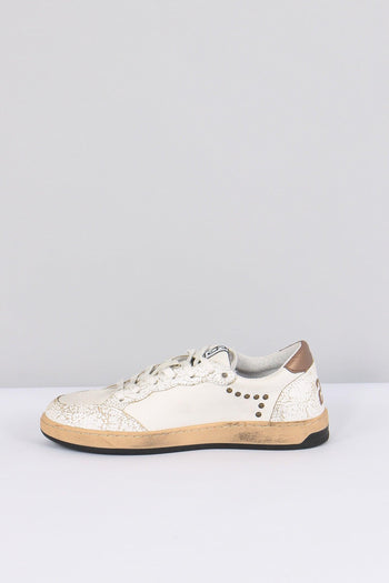 Sneakers Week Star Borchie Bianco/bronzo - 6