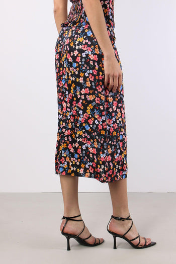 Gonna Spacco Inserto Pizzo Nero - 6