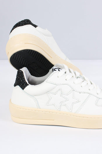 Sneakers Padel Star Glitter Bianco/argento - 5