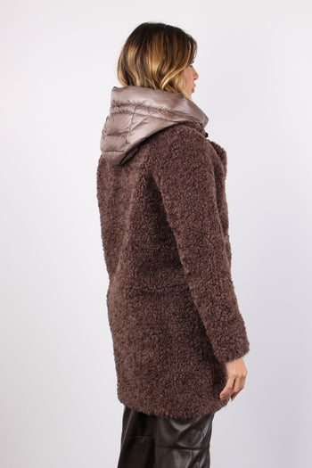 Cappotto Teddy Piuma Urban Bronze - 5