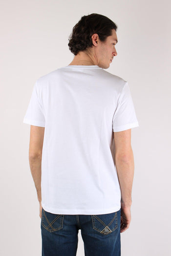 T-shirt Logo Scritta Bianco - 5