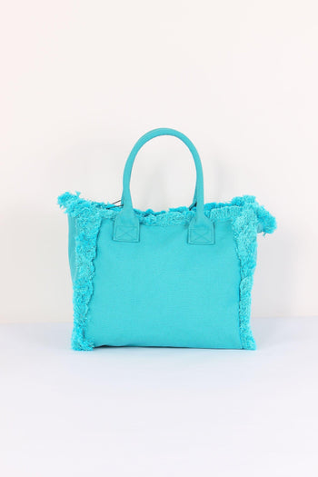 Shopping Canvas Logo Azzurro - 3